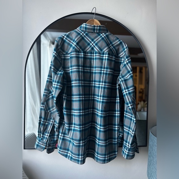 L.L BEAN | mens performance flannel | size medium - Picture 2 of 6